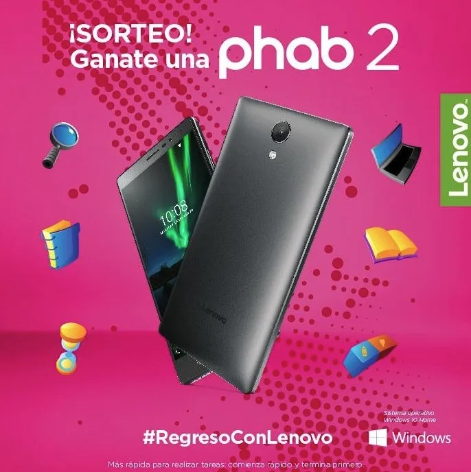 Pieza de Lenovo: sorteo Phab 2, #RegresoConLenovo